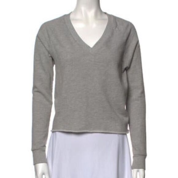 Haute Hippie Sheer Back Sweatshirt - Picture 1 of 4